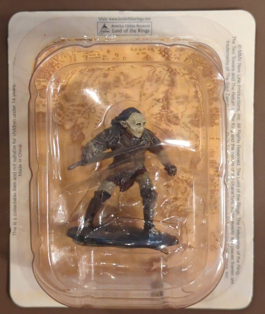 新品未開封『モリアオーク』ロードオブザリング アクションフィギュア 冊子欠》 デアゴスティーニ シネマフィギュアコレクション ロード
