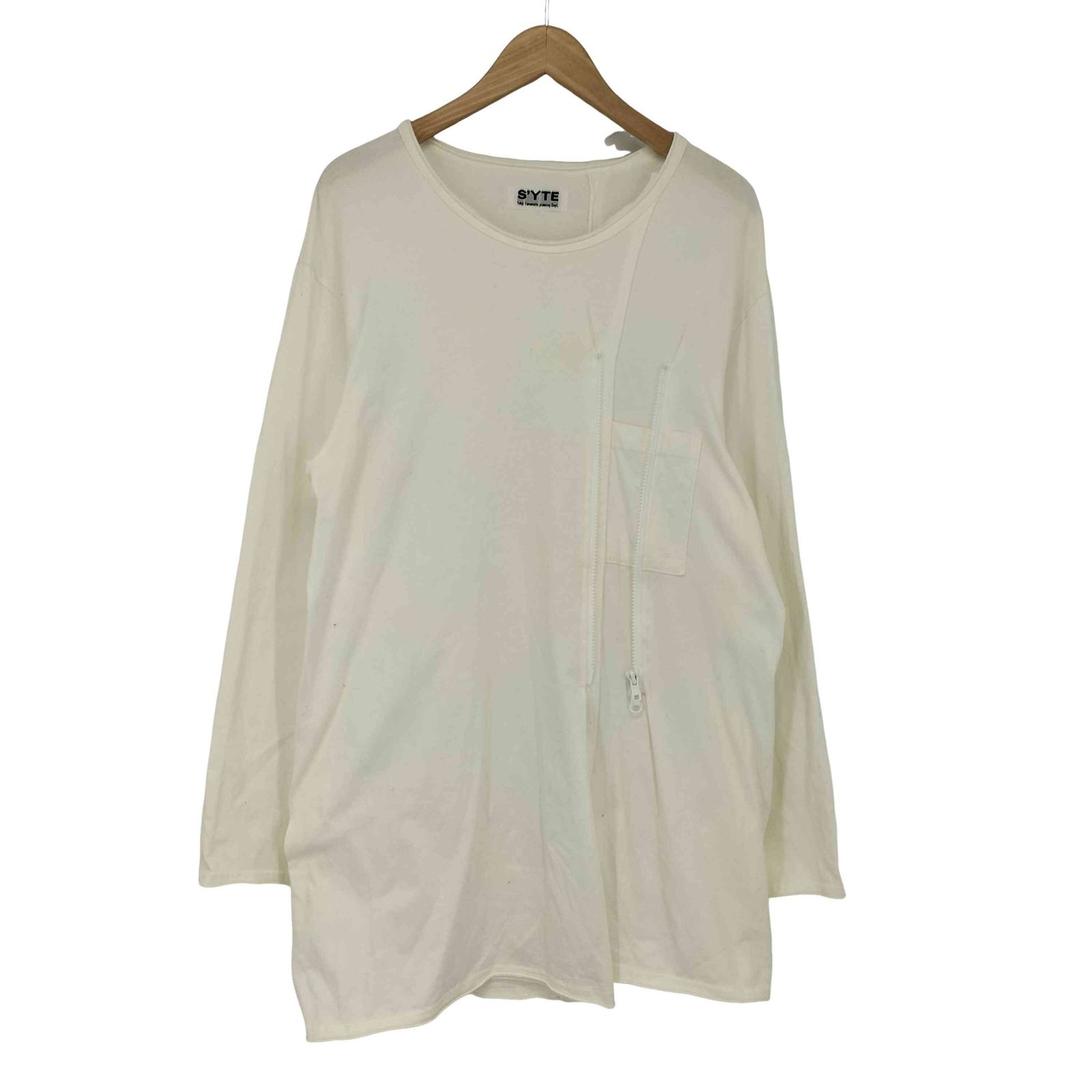 サイトバイヨウジヤマモト syte by Yohji Yamamoto フロントジップ 