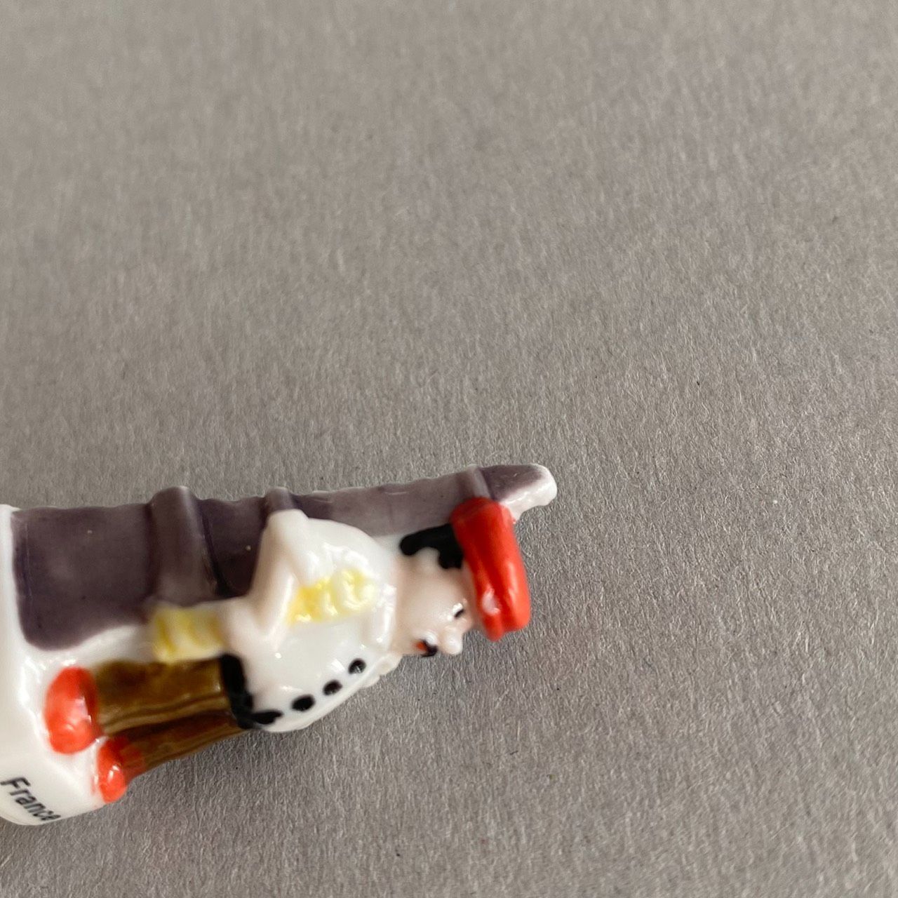 フランスのフェーブ ※欠けあり／ヨーロッパ／フランス雑貨／陶器