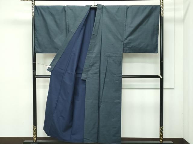 平和屋着物●男性　本場大島紬　アンサンブル　100亀甲　総詰め　キングサイズ　正絹　逸品　CAAS8608vf 平和屋着物○極上 男性 本場大島紬 アンサンブル キングサイズ 100亀甲