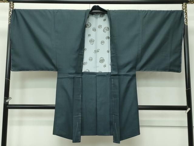平和屋着物○極上 男性 紬 アンサンブル・長襦袢セット 120亀甲 高島屋