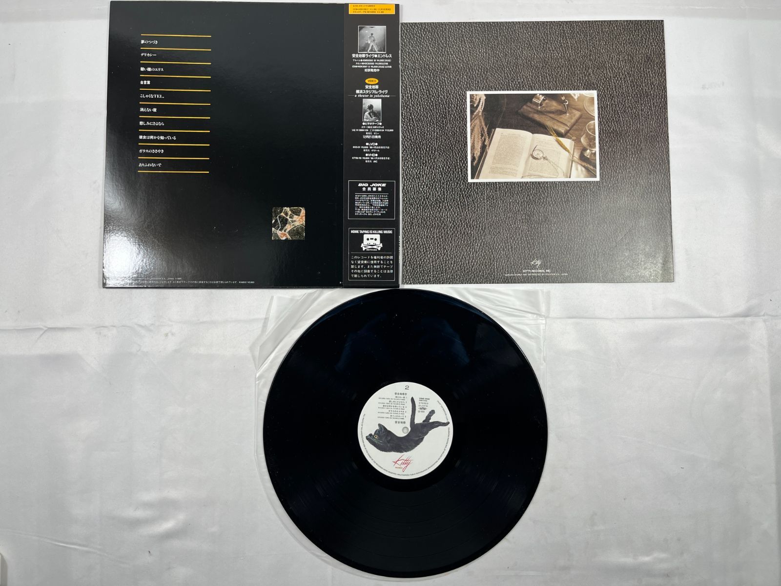 安全地帯 LP盤 2枚セット まとめ売り Kitty キティレコード 抱きしめ