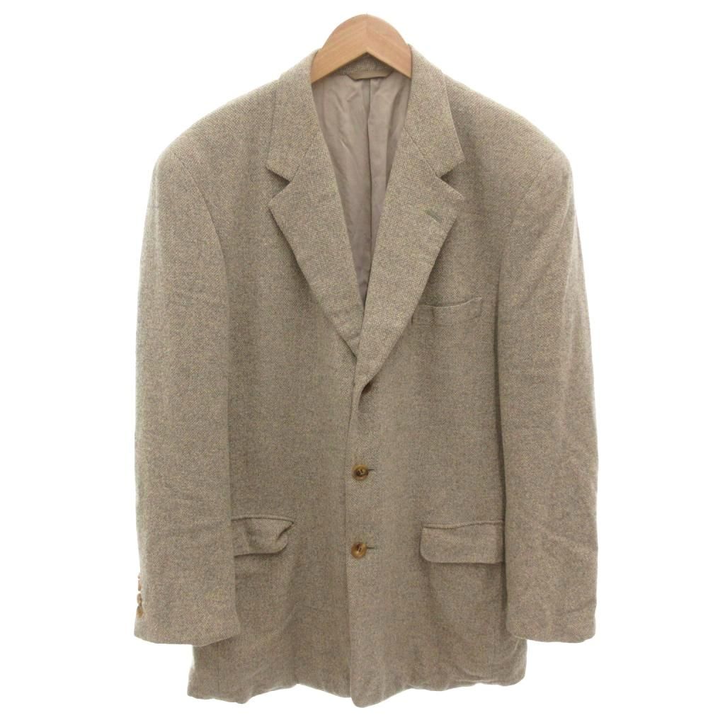 未使用品✨クリスチャンディオール テーラードジャケット カシミヤ混 ロゴ刺繍 クリスチャンディオール Christian Dior テーラードジャケット