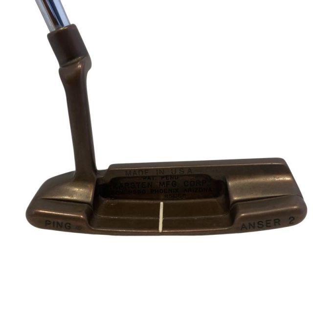 中古】 ピン ANSER 2 PAT PEND ベリリウムカッパー パター PT スチール