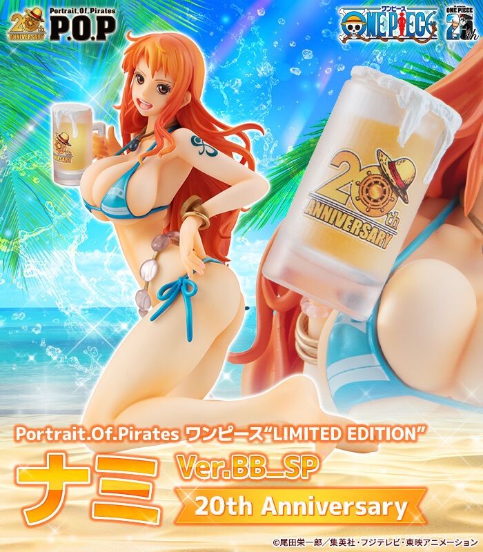 P.O.P.ナミ、ボア・ハンコック BB_SP 20th Anniversary POP Portrait.Of.Pirates ワンピース LIMITED EDITION ナミ Ver.BB_SP