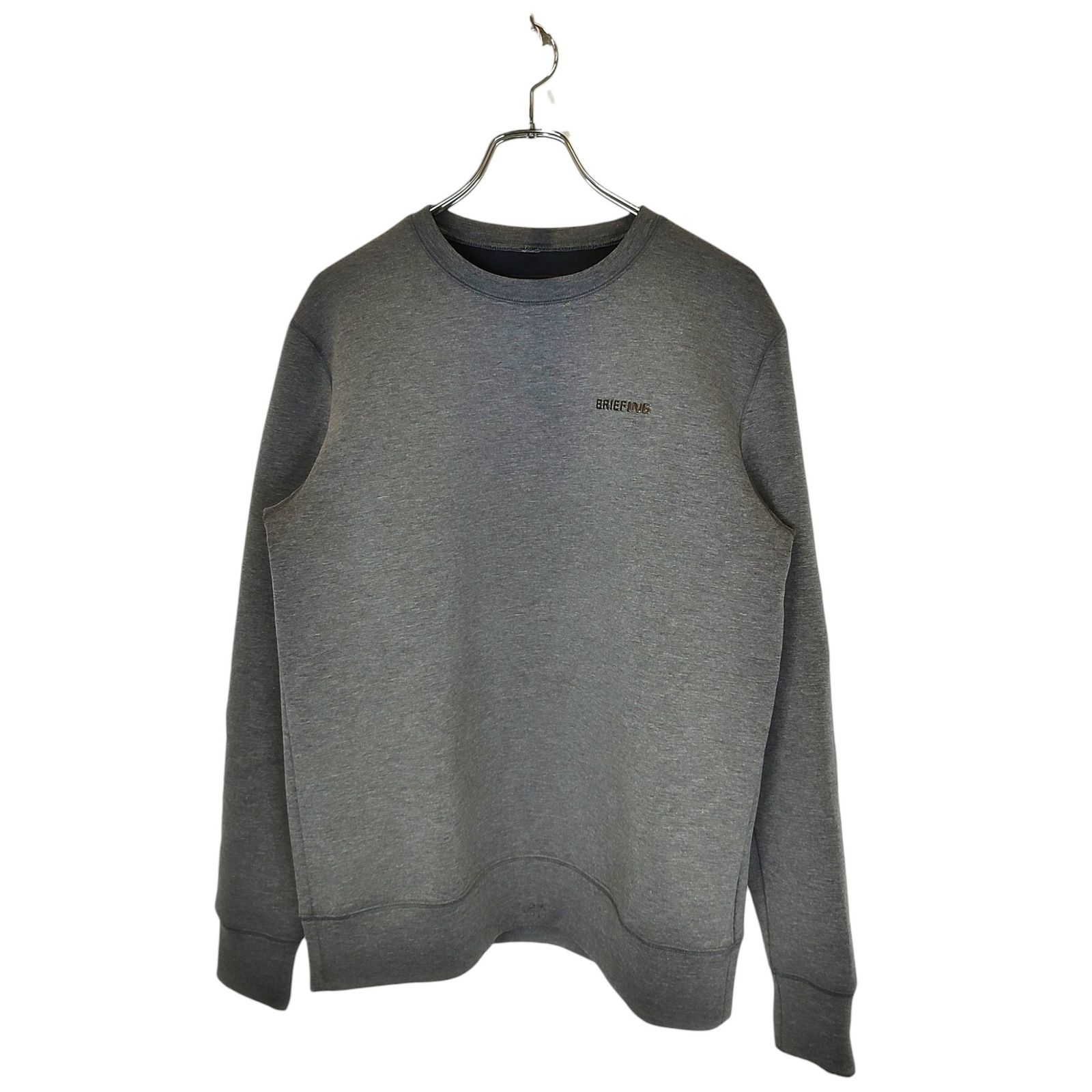 BRIEFING GOLF ブリーフィングゴルフ WARM 3D LOGO CREW NECK SWEAT
