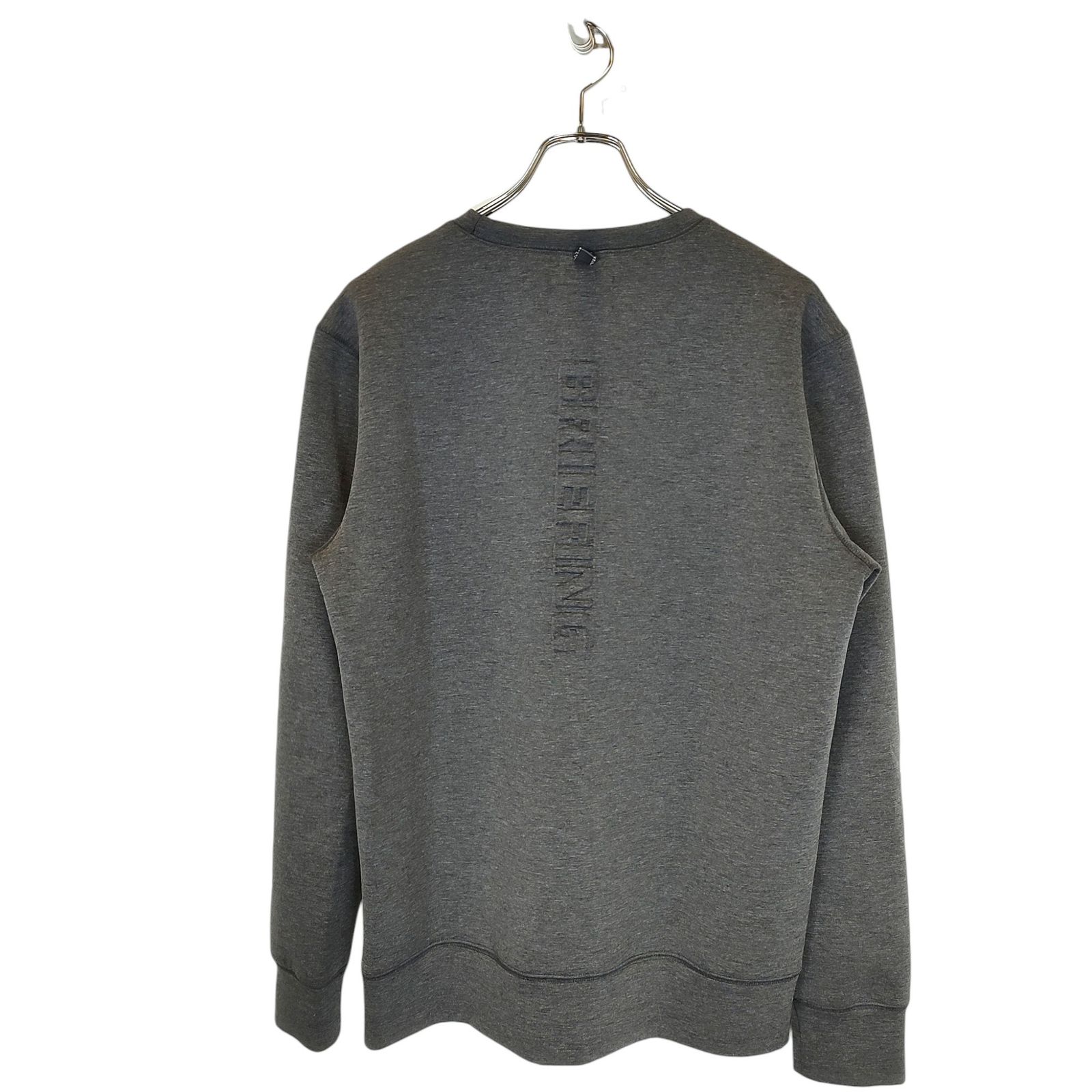 BRIEFING GOLF ブリーフィングゴルフ WARM 3D LOGO CREW NECK SWEAT