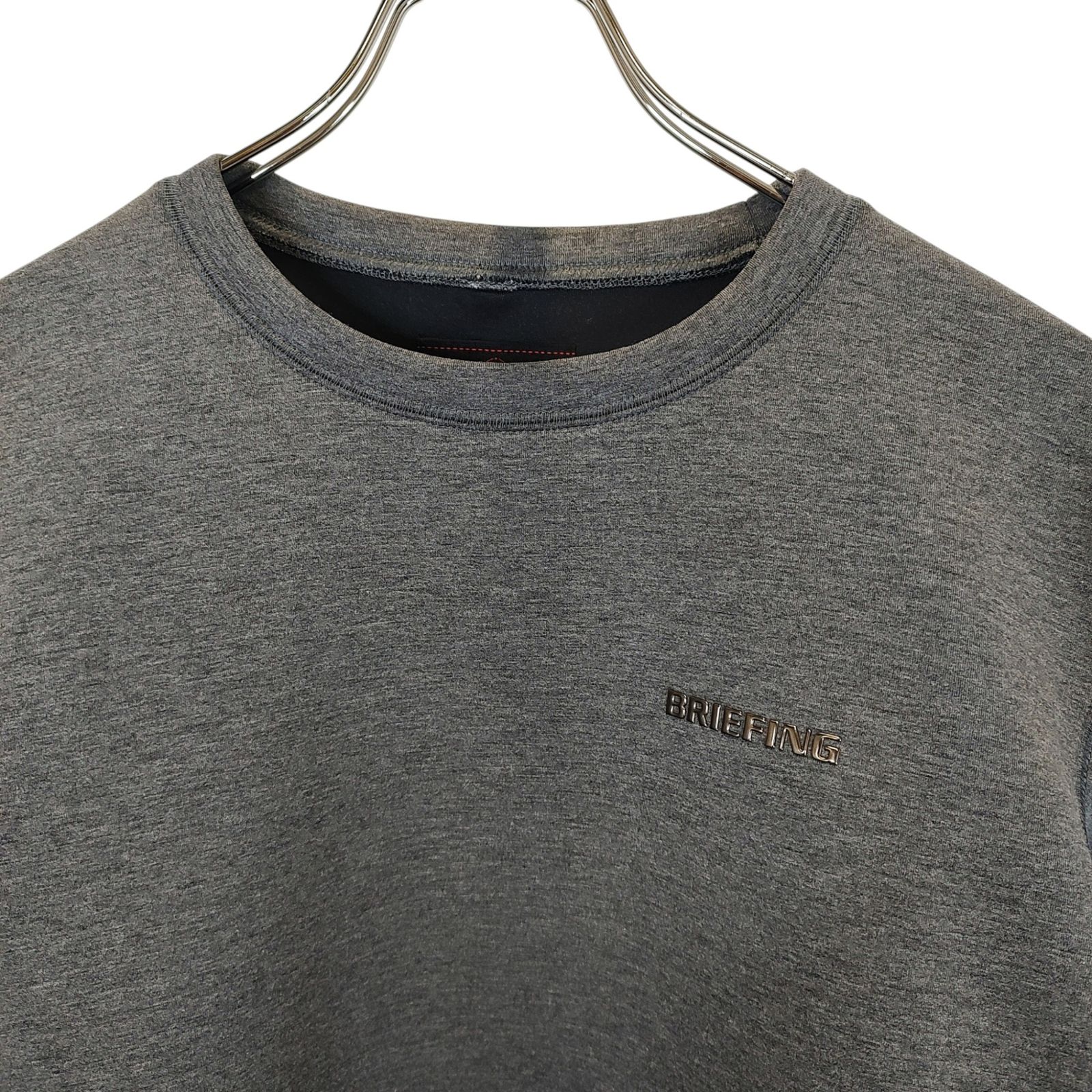BRIEFING GOLF ブリーフィングゴルフ WARM 3D LOGO CREW NECK SWEAT