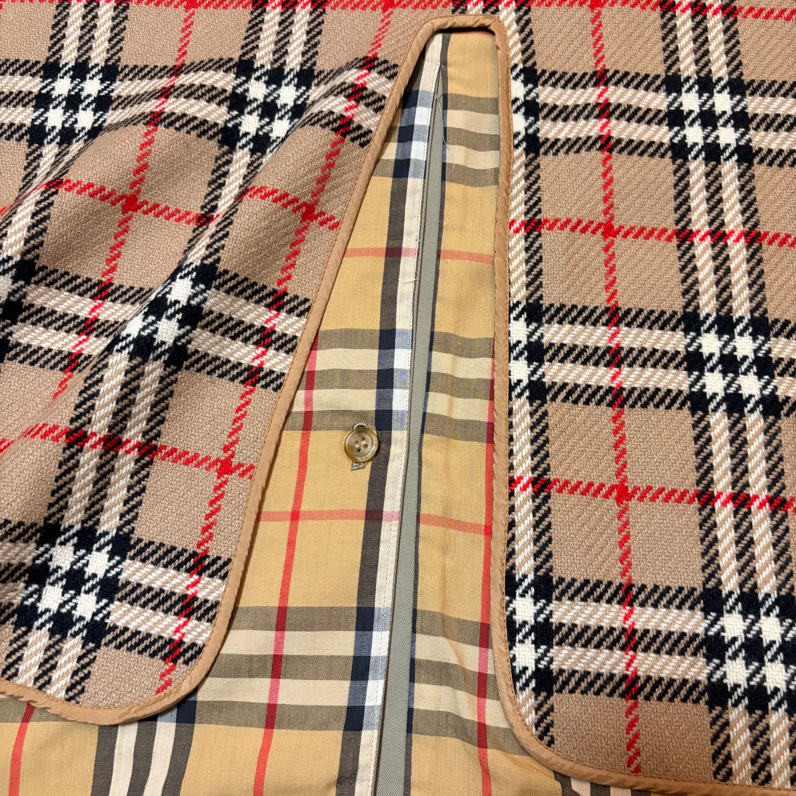 BURBERRY インナー付ステンカラーコート バーバリー ノバチェック