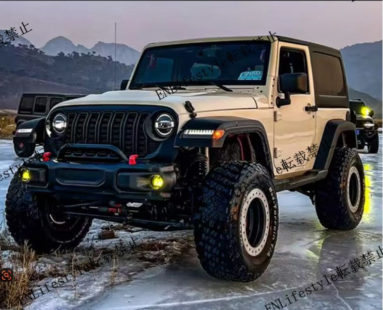 Jeep Wrangler ジープ 2018-2024 JL/JT ラングラー用 新型 グラナイト