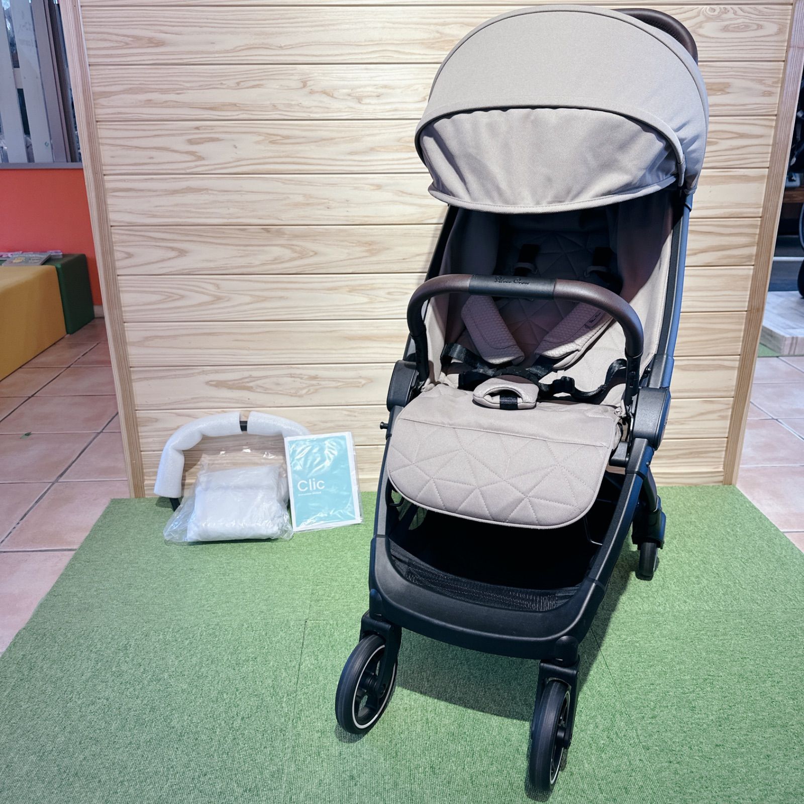 美品☆ Silver Cross Clic シルバークロス クリック ベビーカー AB型 