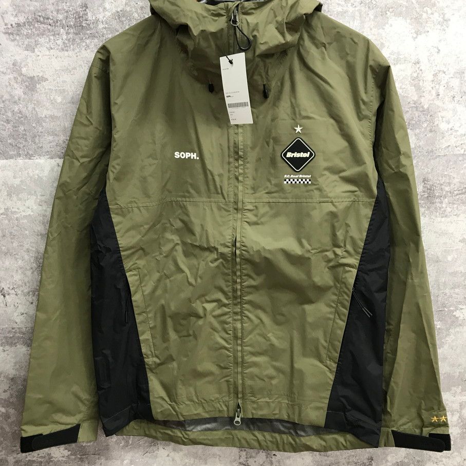 t*y様 FCRB 19SSレインジャケット Lサイズ t*y様 FCRB 19SSレインジャケット Lサイズ fcrb 19ss rain jacket XL 黒