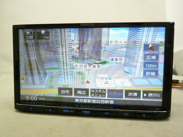 中古】 2025年秋 ケンウッド MDV-S708 彩速ナビ メモリーナビ 地デジ