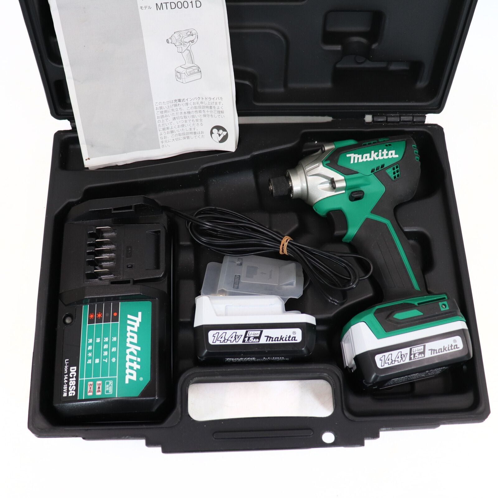 makita マキタ 充電式インパクトドライバ バッテリー MTD001D 14.4V