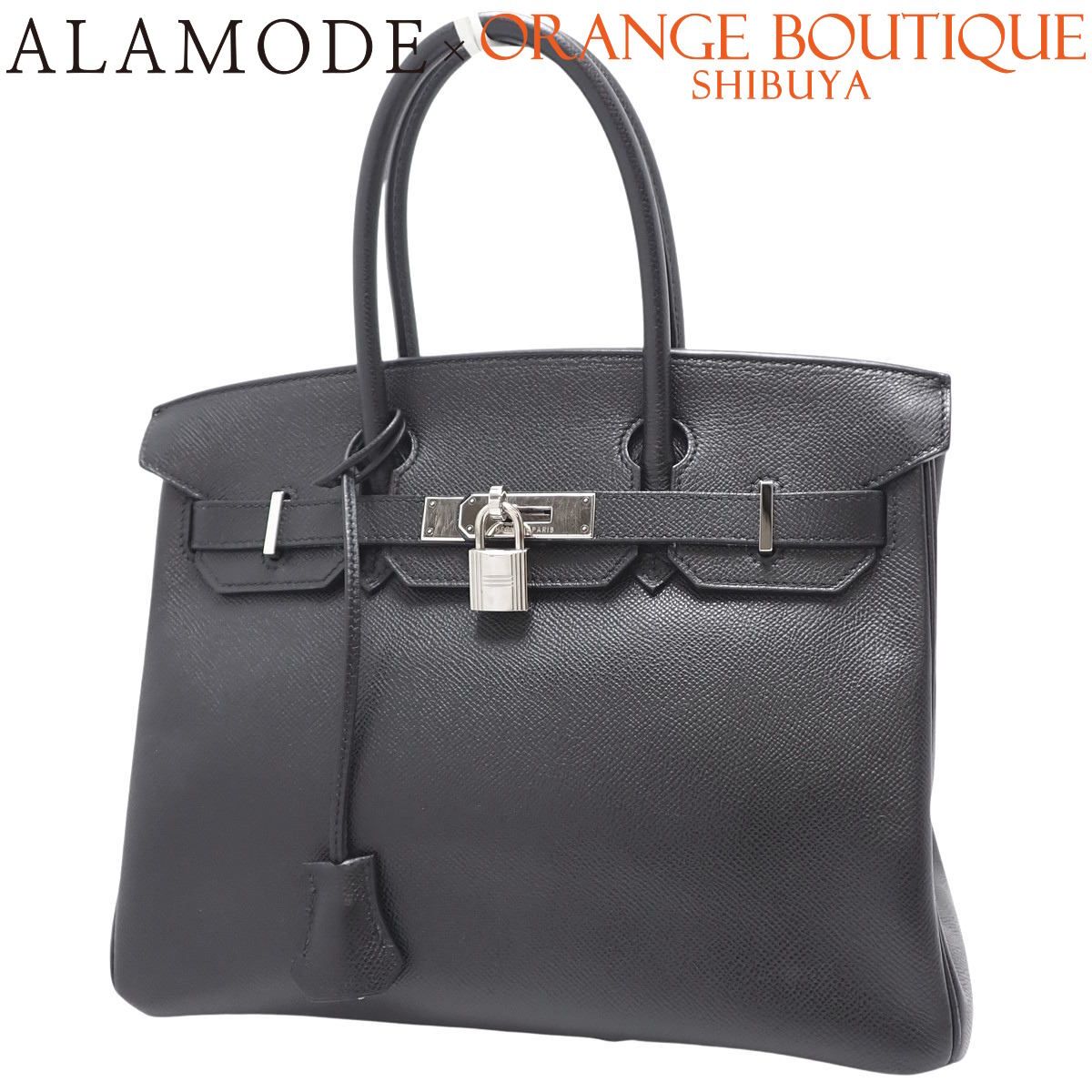 HERMES(エルメス) バーキン30 ブラック黒 ヴォーエプソン パラジウム