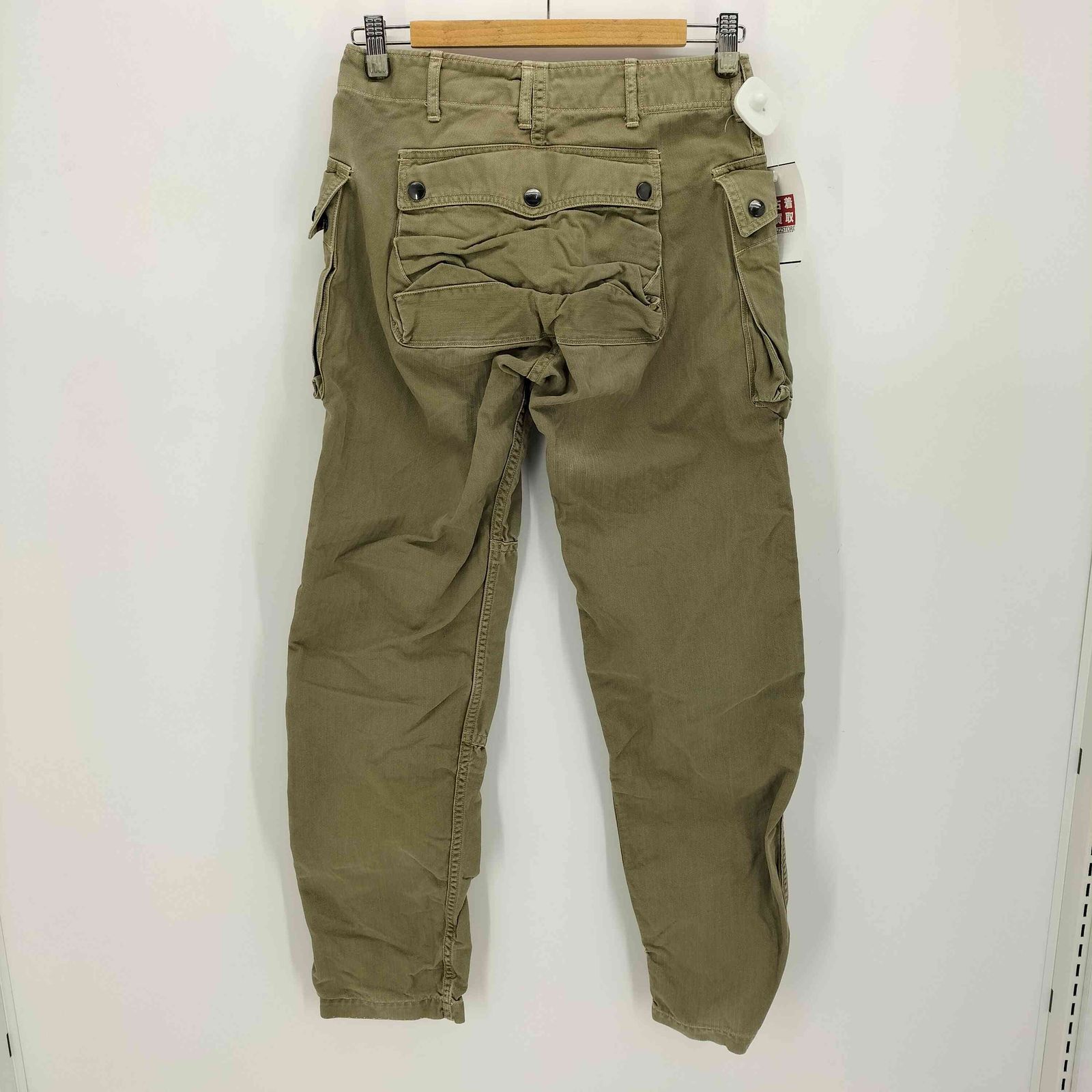 ユーズドフルギ USED古着 HERRINGBONE TWILL A.S.S. PARA PANTS M-44型