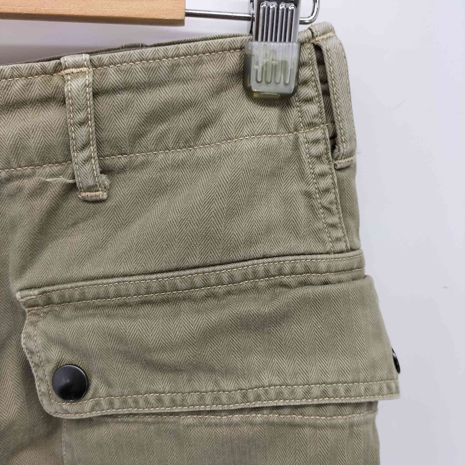 希少 名作 BOOTLEGGERS A.S.S. PARA PANTS M-44 ユーズドフルギ USED古着 HERRINGBONE TWILL A.S.S. PARA PANTS M-44型