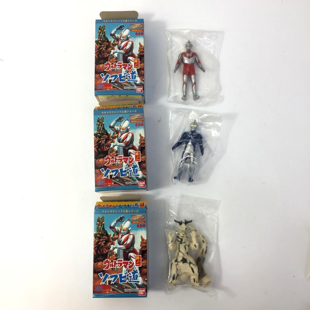 未使用品 BANDAI バンダイ ウルトラマン 其ノ一 ソフビ道 ウルトラマン 