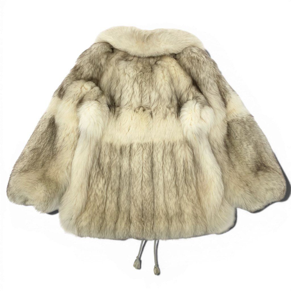 極美品 リフレクト 大きい XL 高級 ブルーフォックスファー フレンチ