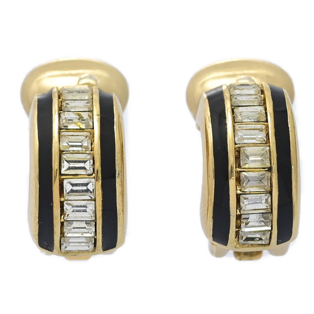 年末セール) Christian Dior クリスチャンディオール ラインストーン