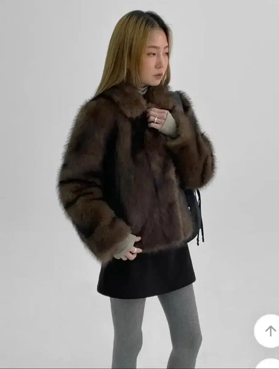 BLACKUP ファージャケット - メルカリ