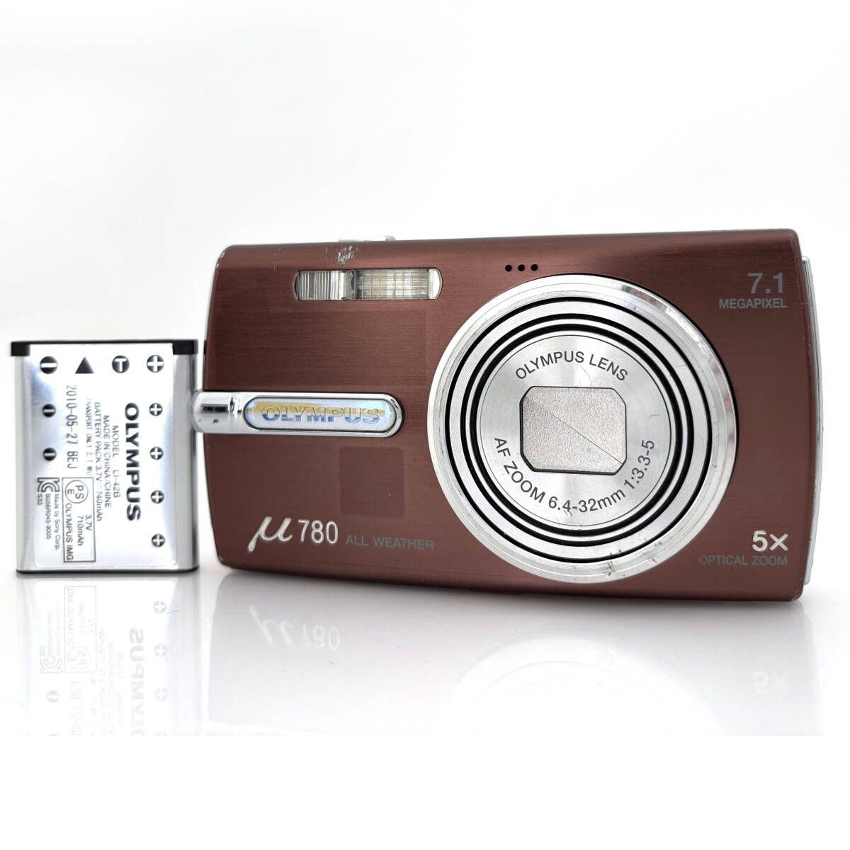 オリンパス】OLYMPUS μ780 コンパクトデジタルカメラ 動作良好 #R185