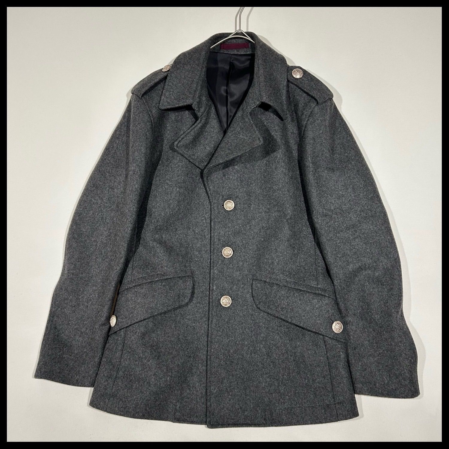 ピーエスポールスミス PS Paul Smith ナポレオンコート グレー