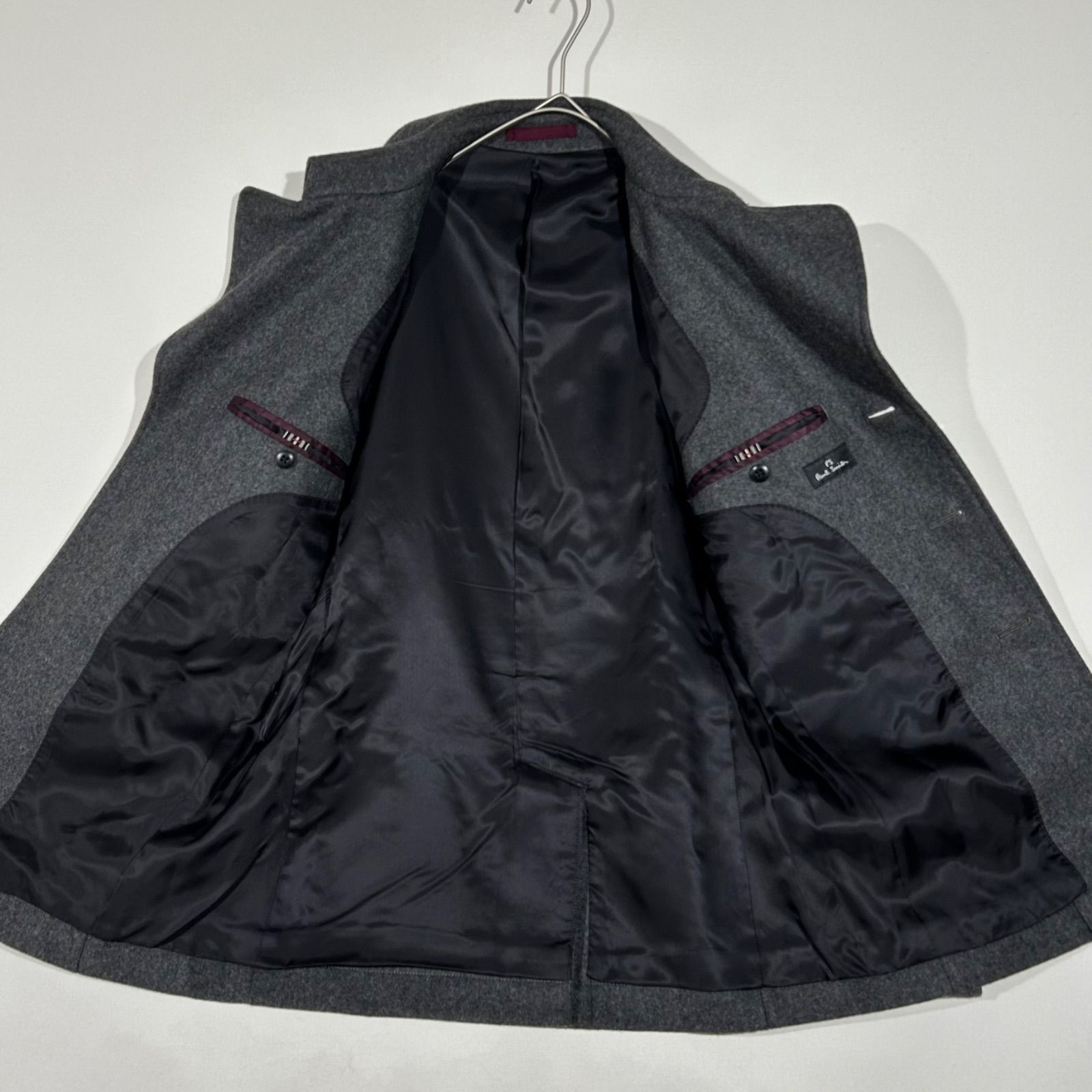 ピーエスポールスミス PS Paul Smith ナポレオンコート グレー