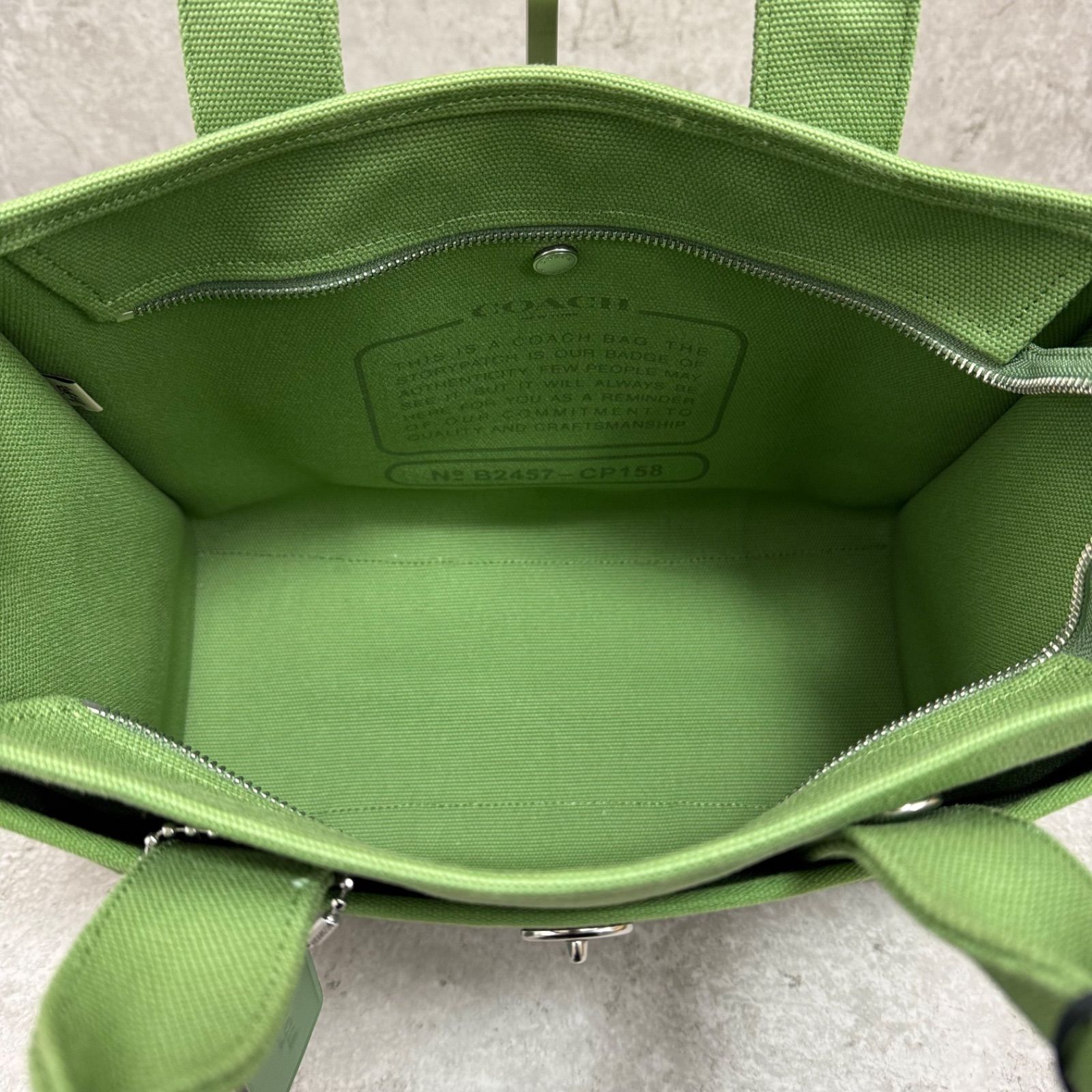 未使用】COACH CARGO TOTE CP-158 コーチ カーゴ トート トートバッグ 