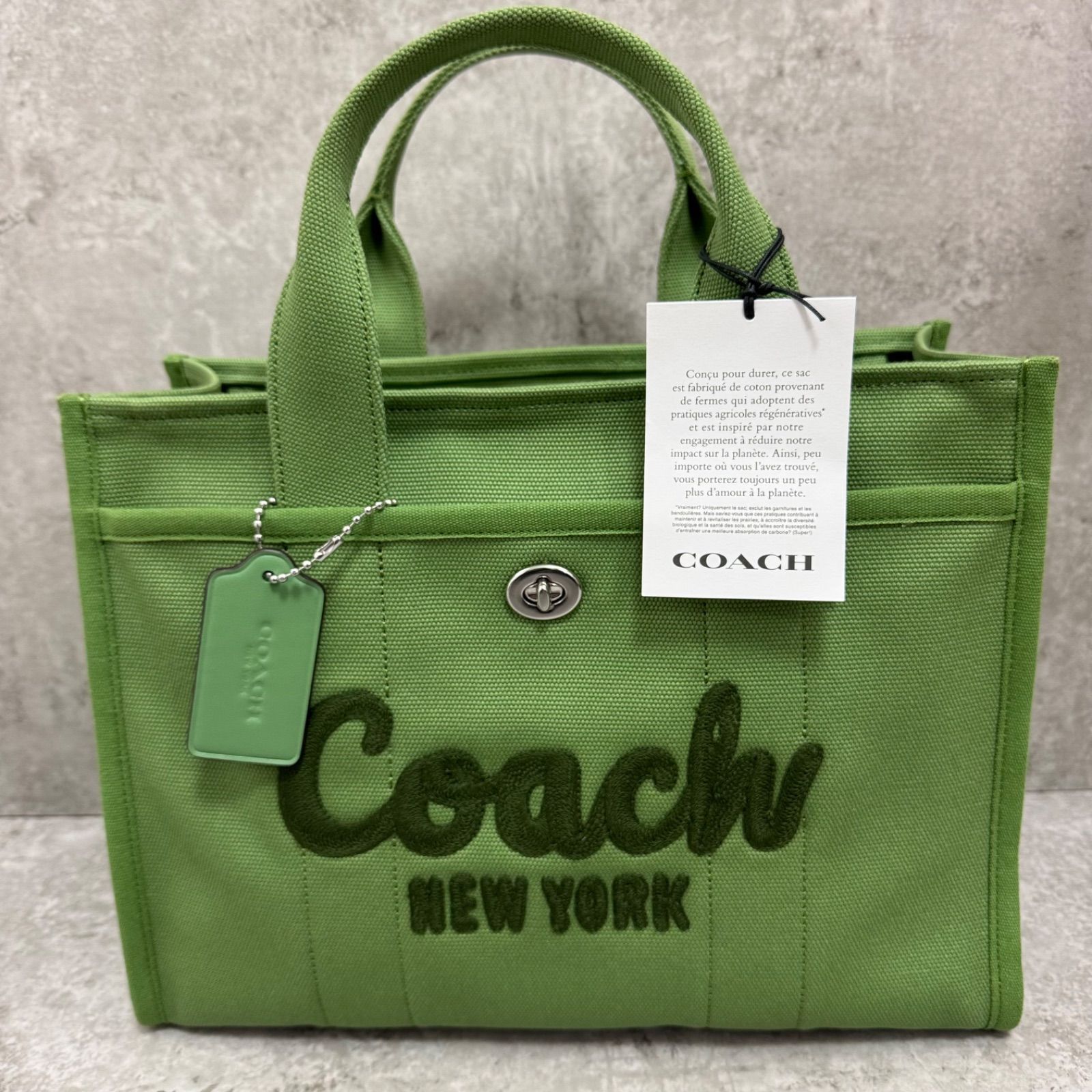 未使用】COACH CARGO TOTE CP-158 コーチ カーゴ トート トートバッグ 