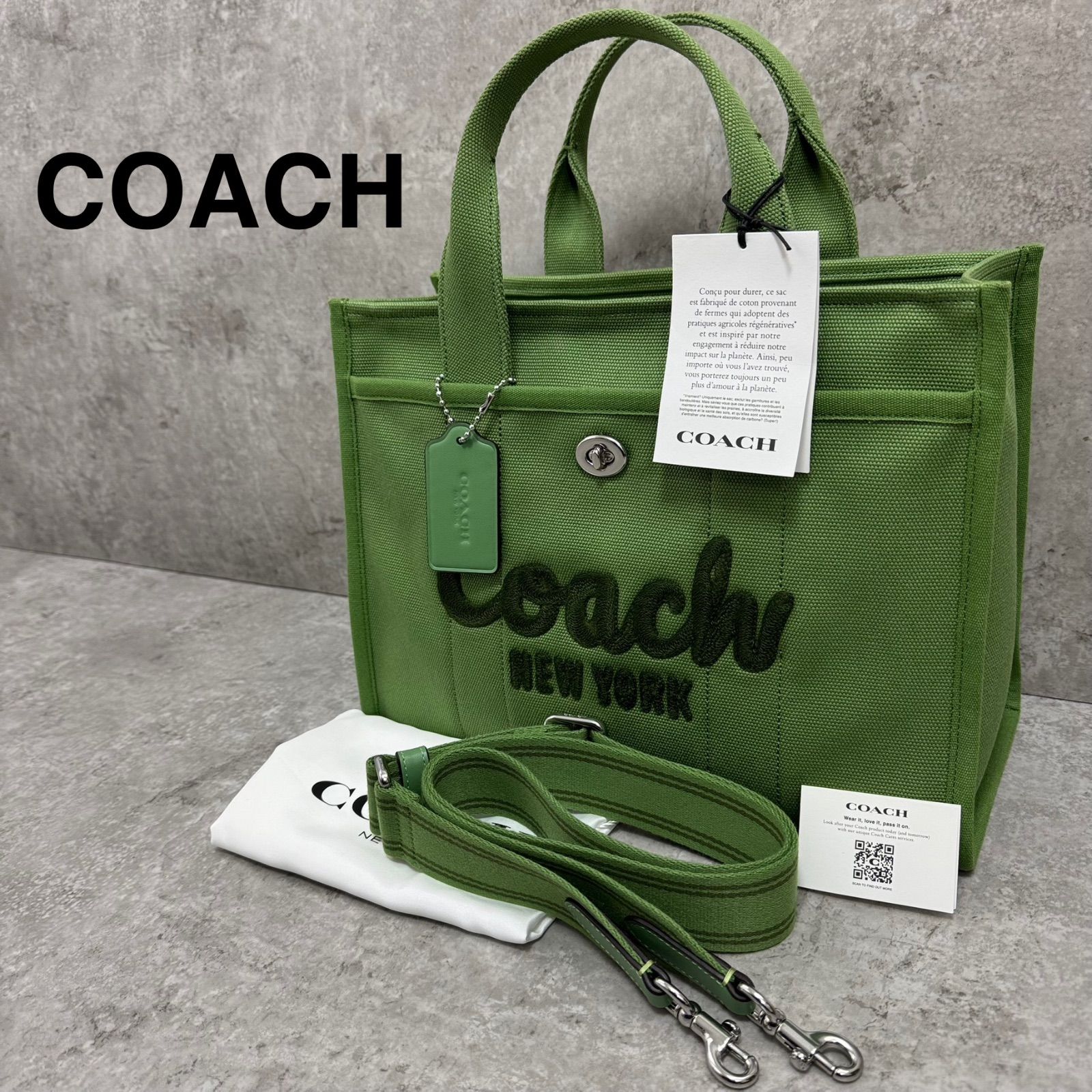 未使用】COACH CARGO TOTE CP-158 コーチ カーゴ トート トートバッグ 