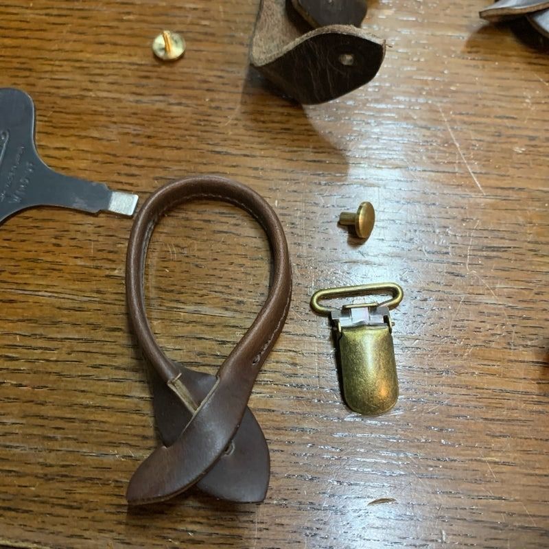 新品 アートブラウン ホーウィン社 クロムエクセルレザー チョコ使用