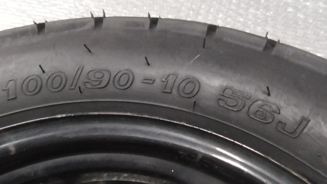 アドレスV125 CF46A-500xxx の リアホイール 新品タイヤ付:#1766543348