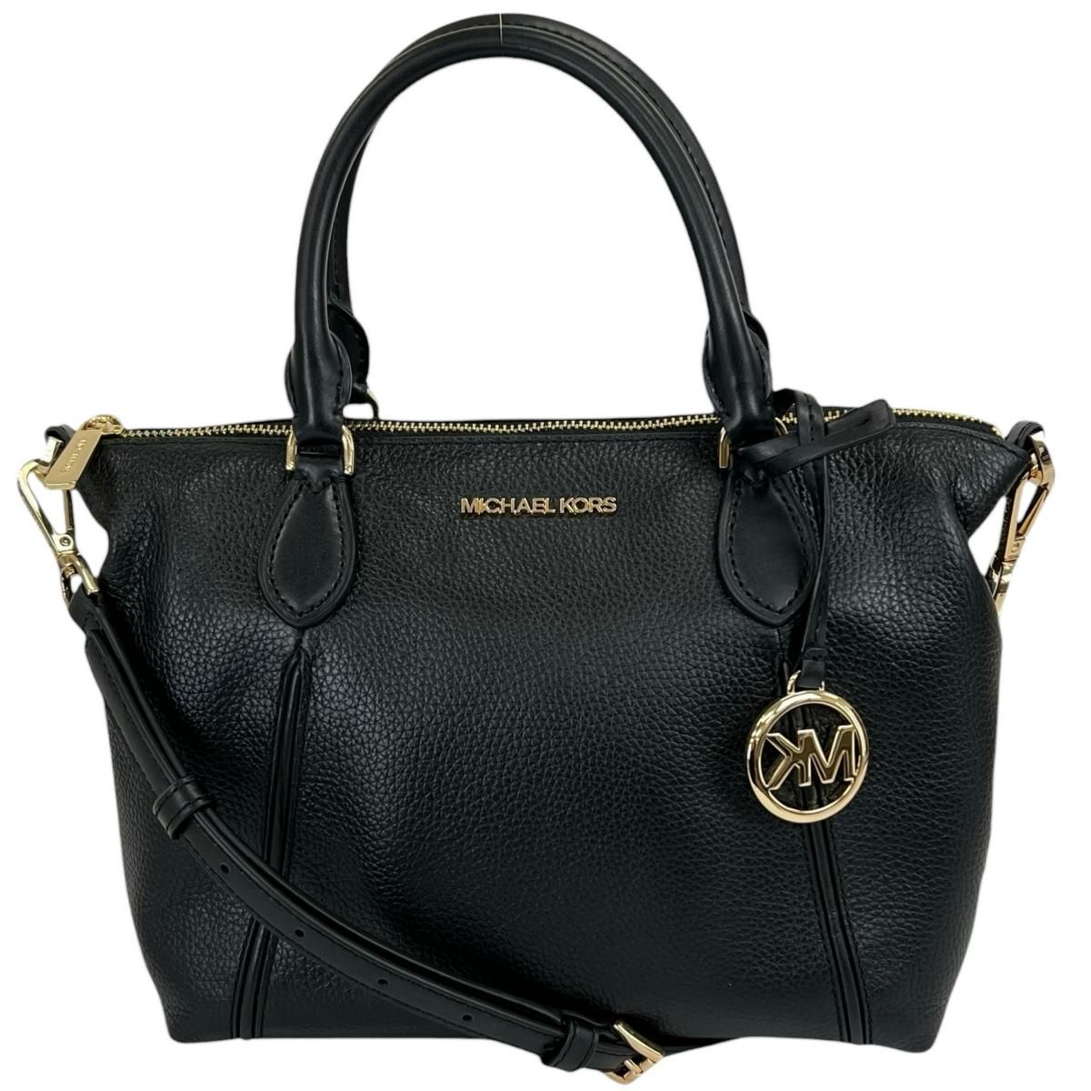 マイケルコース 35S0GYZM2L ハンドバッグ ブラック  Michael Kors ショルダーバッグ サッチェル マイケルコース 35S0GYZM2L サッチェル 2WAYバッグ ショルダーバッグ