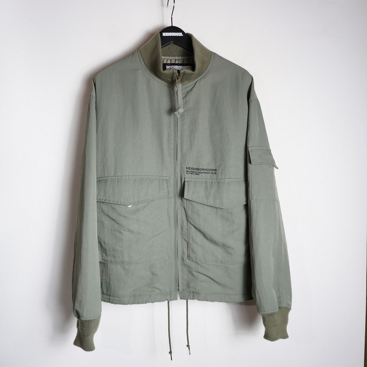 美品 25AW NEIGHBORHOOD ネイバーフッド G-8 FLIGHT JACKET ナイロン