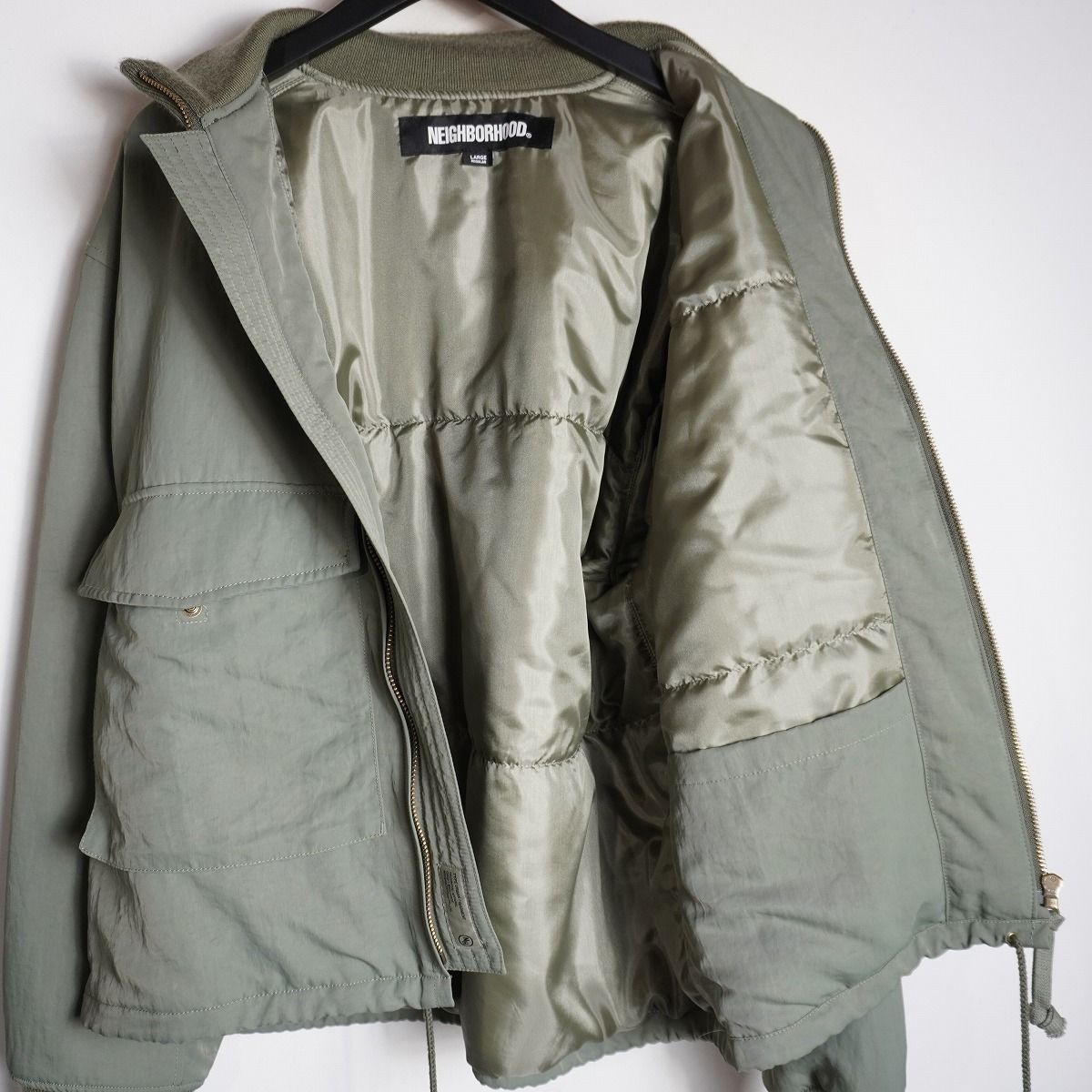 美品 25AW NEIGHBORHOOD ネイバーフッド G-8 FLIGHT JACKET ナイロン 