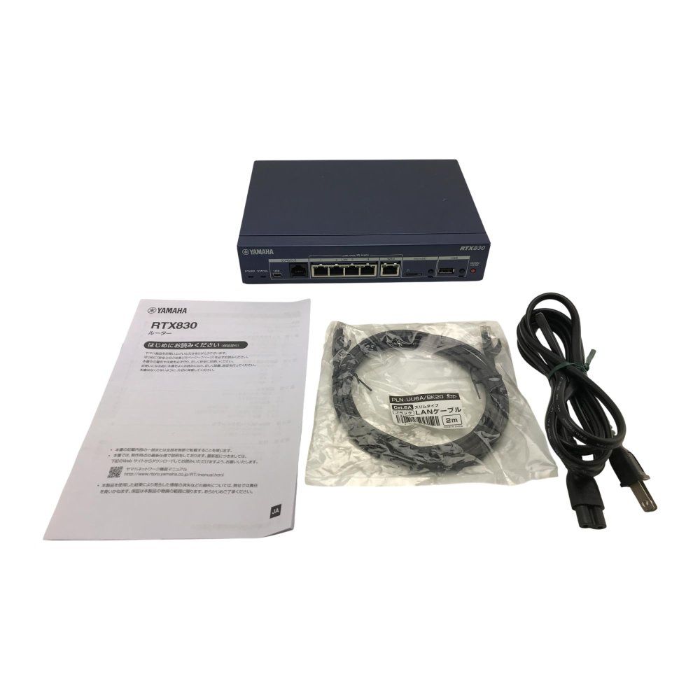 ヤマハ USB ギガアクセスVPNルーター dual_band RTX830 - メルカリ