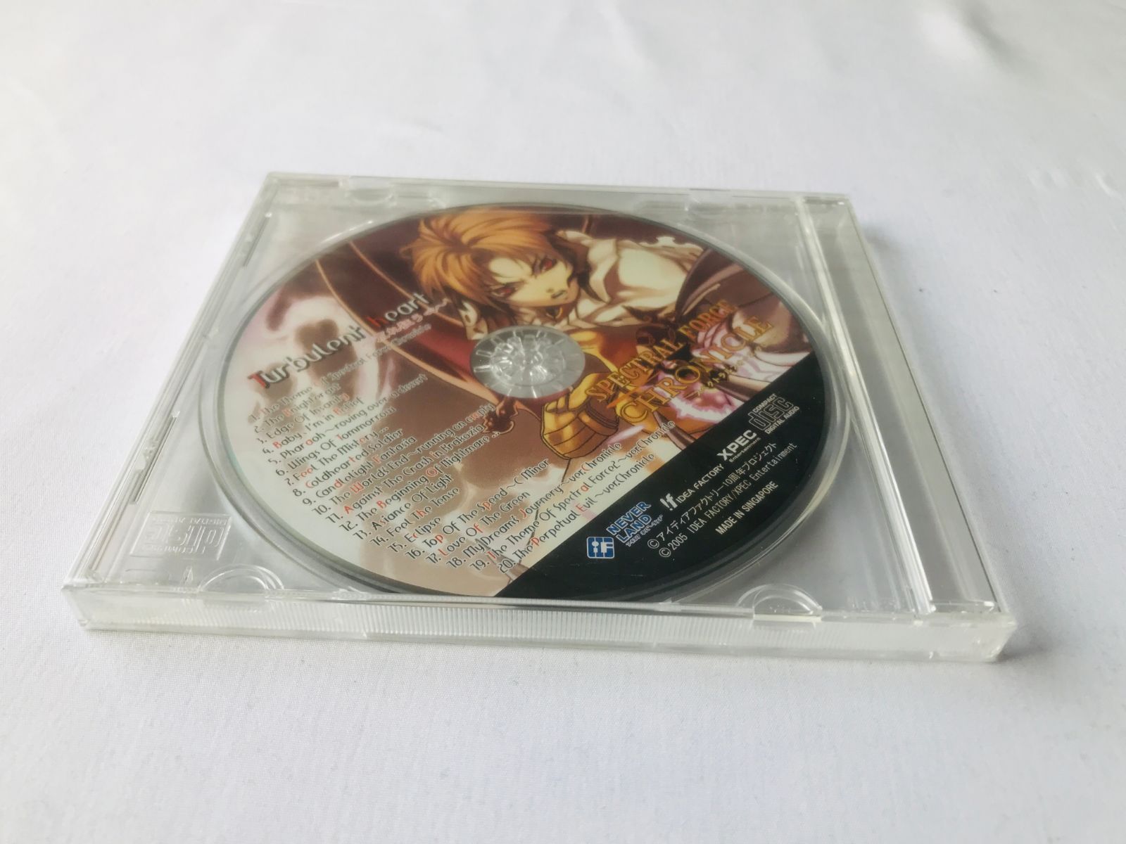 スペクトラルフォース クロニクル 10周年記念BOX 限定版 PS2 サントラ