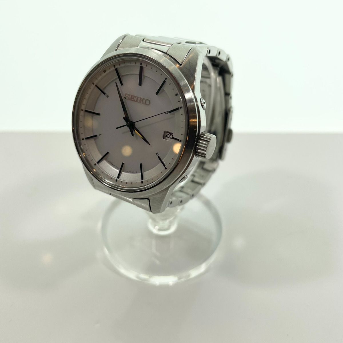 SEIKO◇ソーラー腕時計/アナログ/セイコー/BX53-0AB0-2/クロノグラフ 
