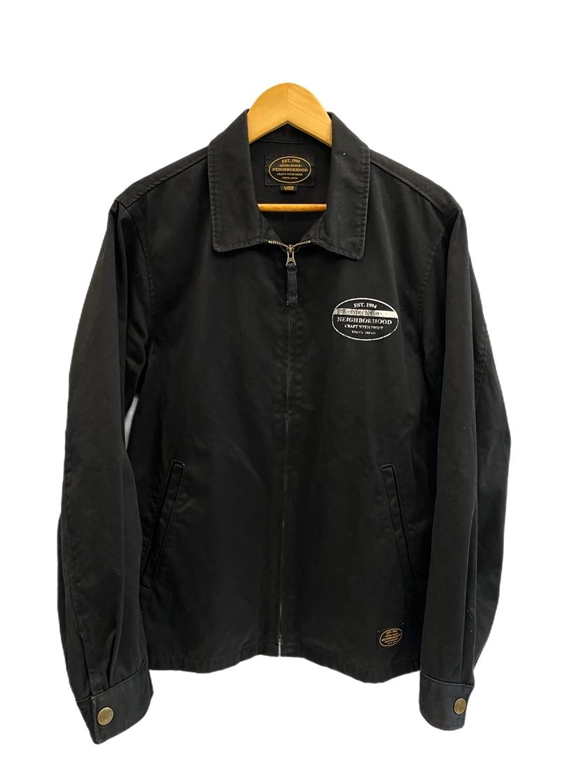 ネイバーフッド NEIGHBORHOOD KENDALL WORK C-JKT バックプリント 黒