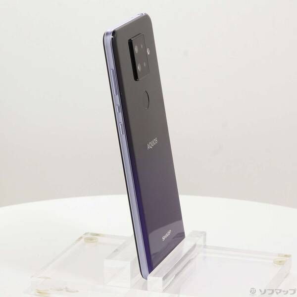 中古品〕 AQUOS sense4 plus 128GB パープル SH-M16 SIMフリー【258