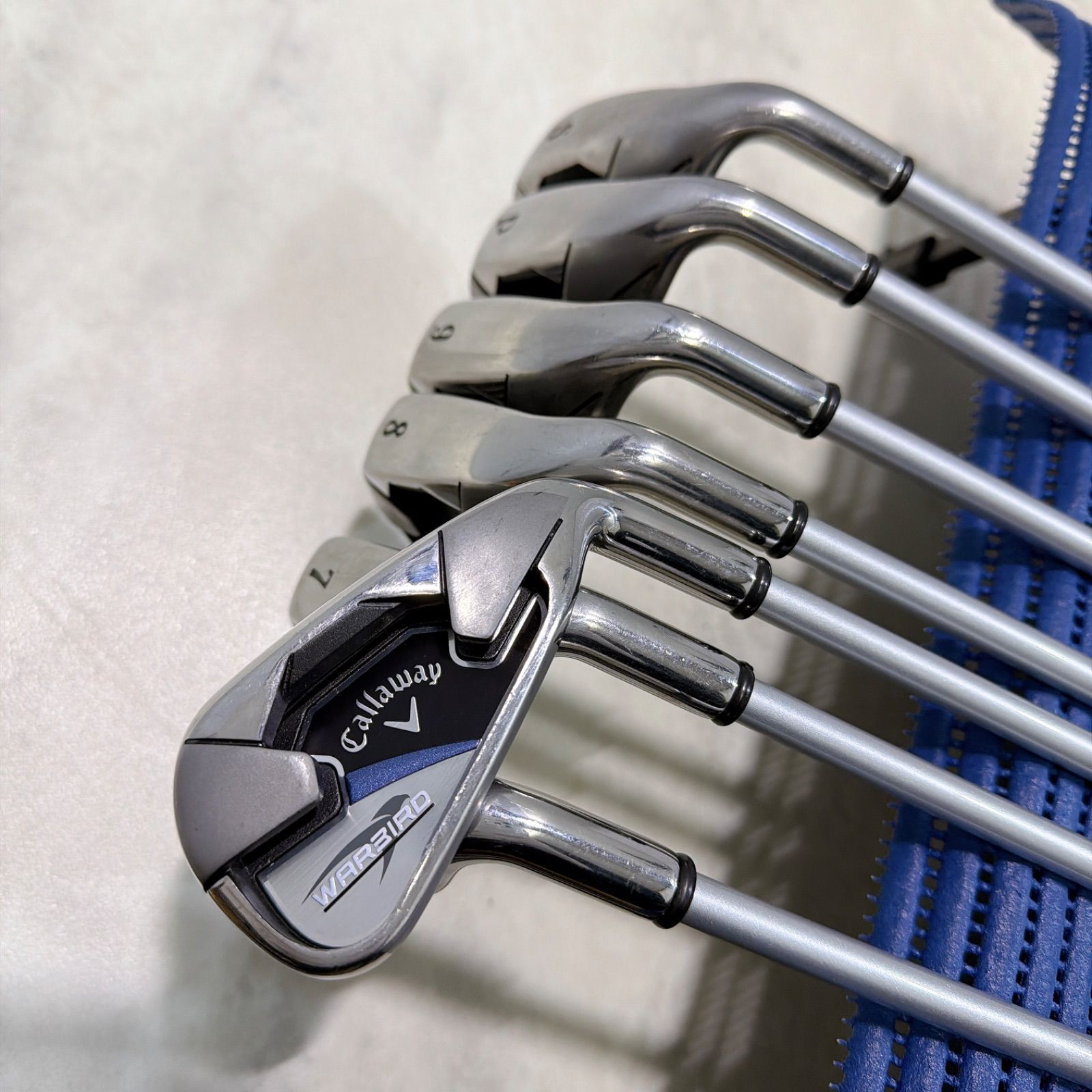 良品 Callaway WARBIRD 右利き 5-PW.SW 7本 アイアンセット IR