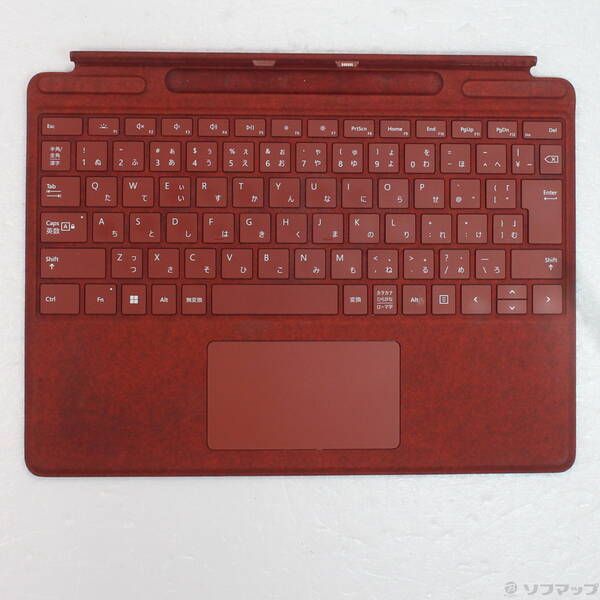 中古品〕 Surface Pro スリム ペン2付き Signature キーボード ポピー