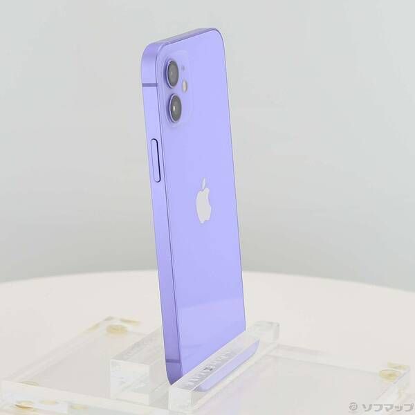 中古品〕 iPhone12 128GB パープル MJNJ3J／A SIMフリー【297】 - メルカリ