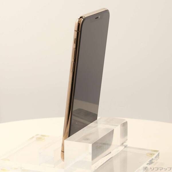 中古品〕 iPhone11 Pro Max 256GB ゴールド MWHL2J／A SIMフリー【258