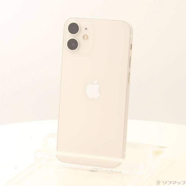 中古品〕 iPhone12 mini 128GB ホワイト NGDM3J／A SIMフリー【371