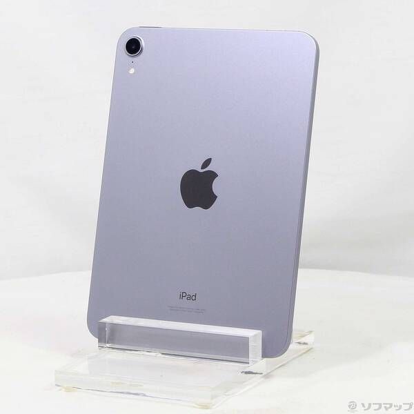 ※出品1月23日まで　iPad mini 第6世代 256GB（中古品） 中古品〕 iPad mini 第6世代 256GB パープル MK7X3J／A Wi-Fi【258