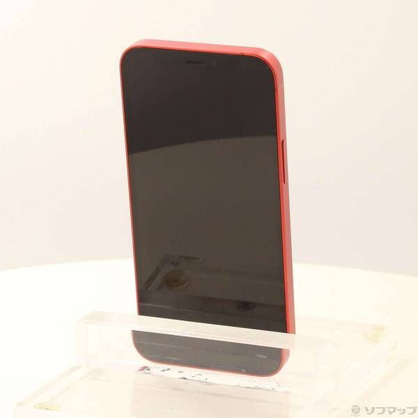中古品〕 iPhone12 mini 256GB プロダクトレッド MGDU3J／A SIMフリー