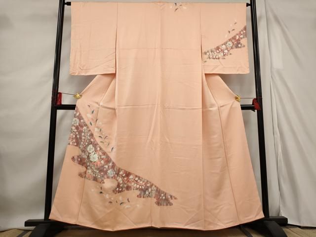 平和屋着物□訪問着 総絞り 辻が花 正絹 逸品 未使用 AABE1488st