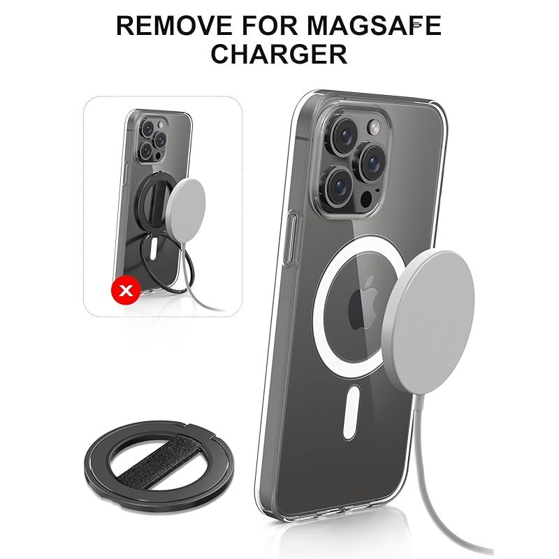 未使用品！ EWA ewa エワ リング マグネット MagSafe ブラック黒 未使用品！ EWA ewa エワ リング マグネット MagSafe ブラック黒 Apple